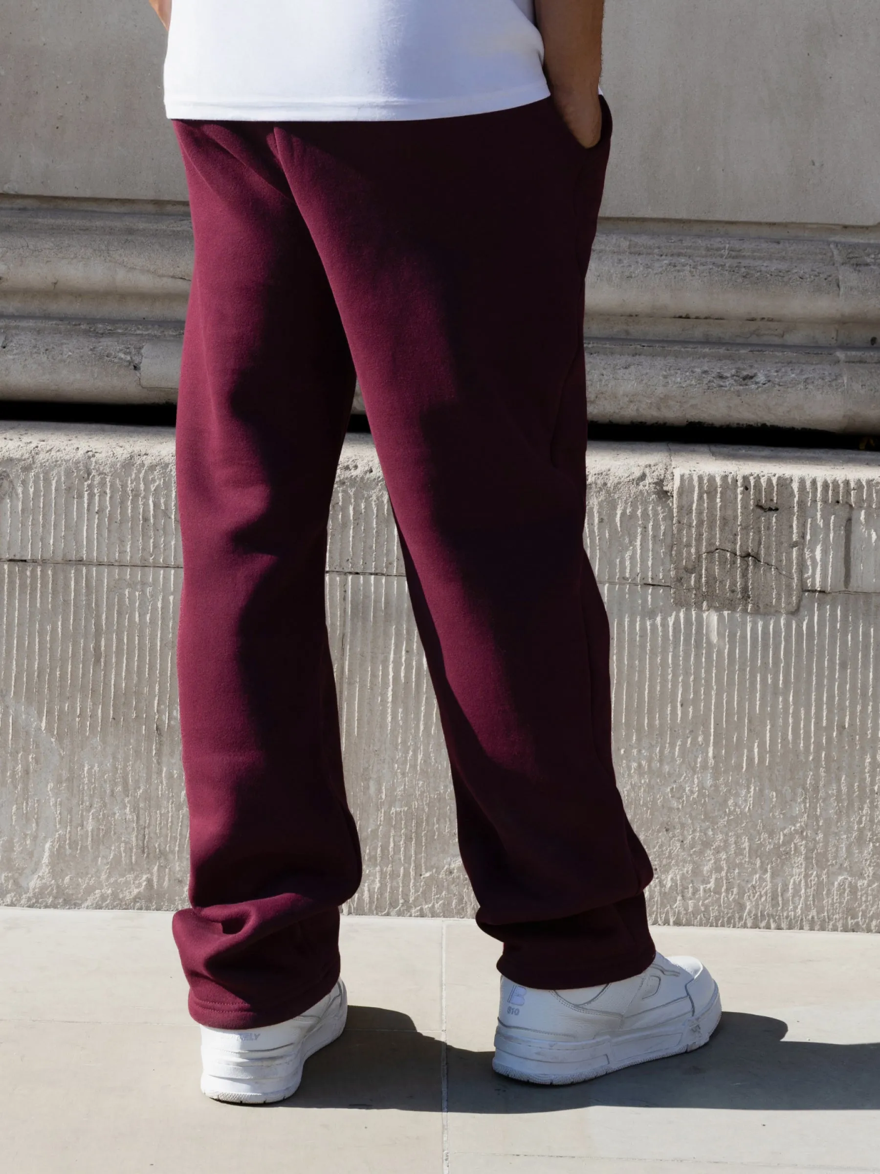 Declan Relaxed Sweatpants - Burgundy sold by Blakely product image thumbnail 2