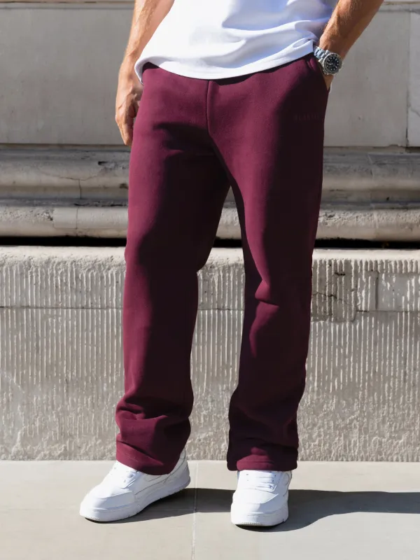 Declan Relaxed Sweatpants - Burgundy sold by Blakely