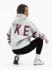 Isabel Oversized Hoodie - Marl Grey sold by Blakely