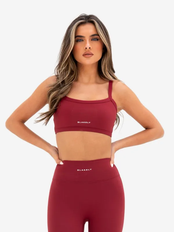 Ultimate Sports Bra - Classic Red sold by Blakely