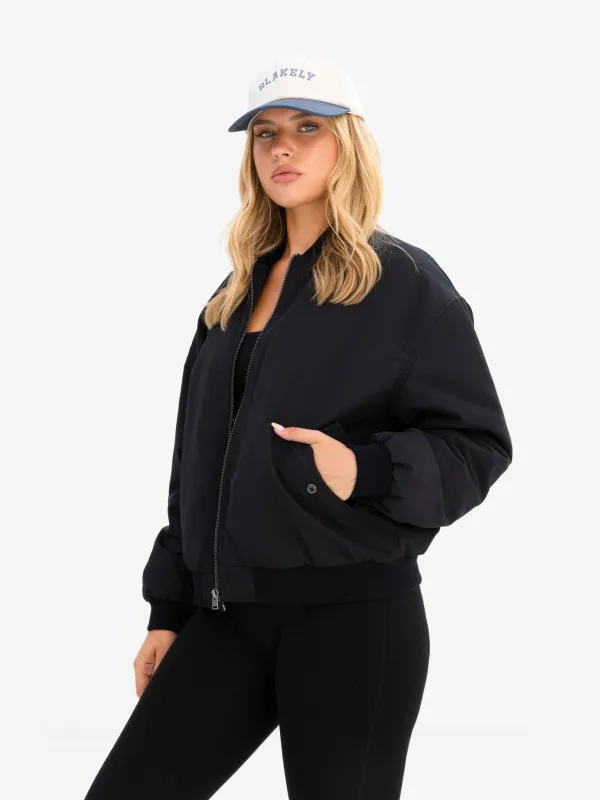 Dakota Bomber Jacket - Black sold by Blakely