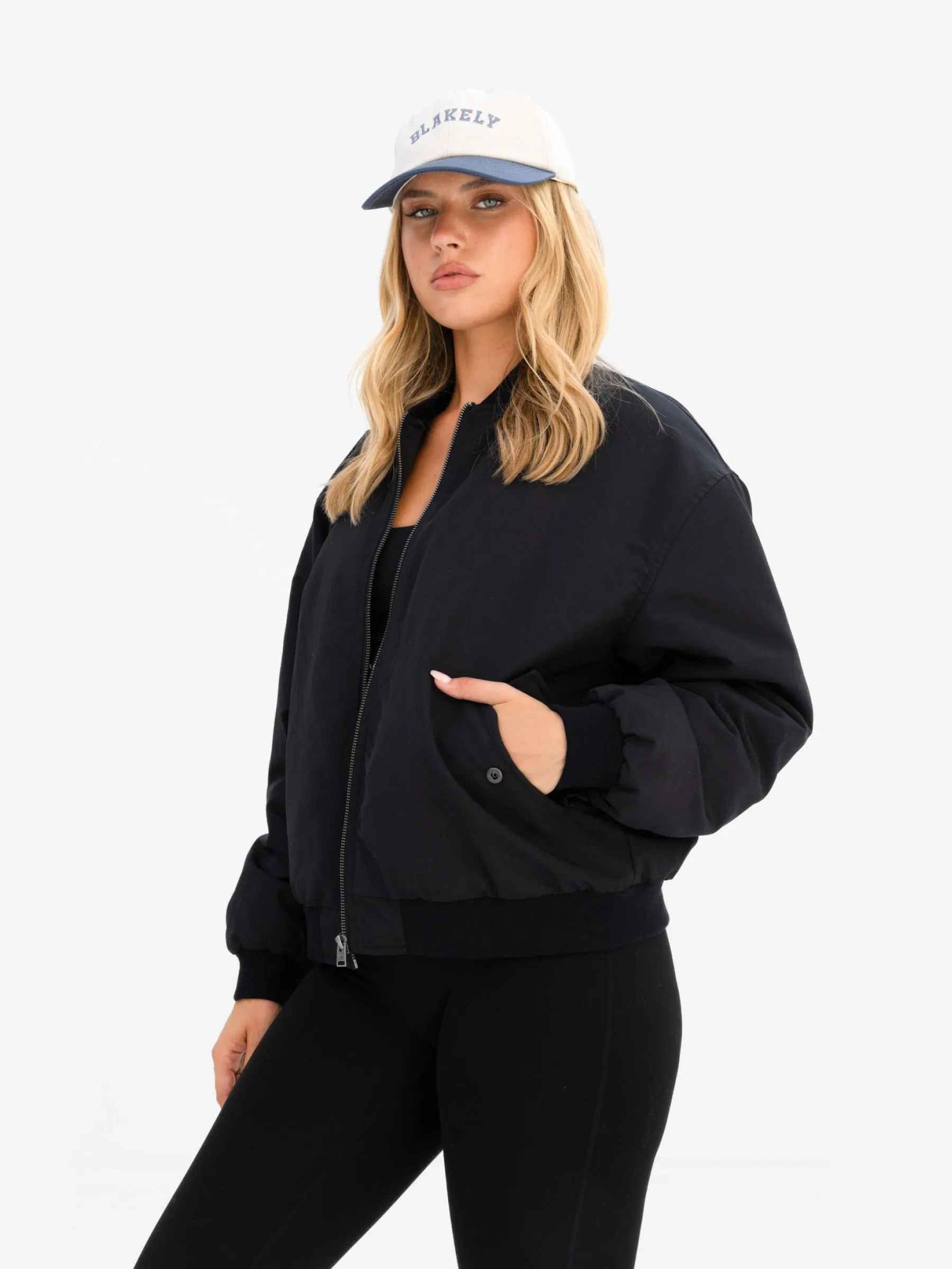 Dakota Bomber Jacket - Black sold by Blakely
