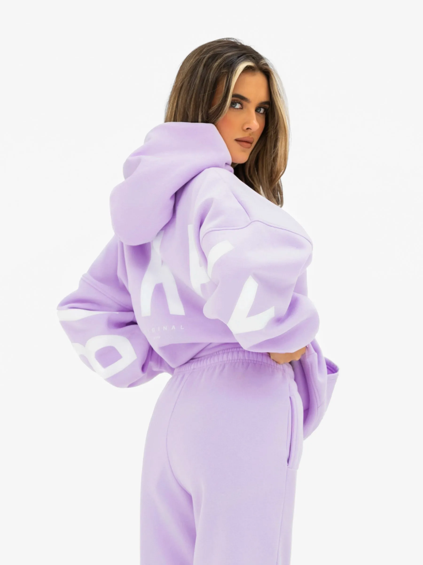 Isabel Oversized Hoodie - Lilac sold by Blakely