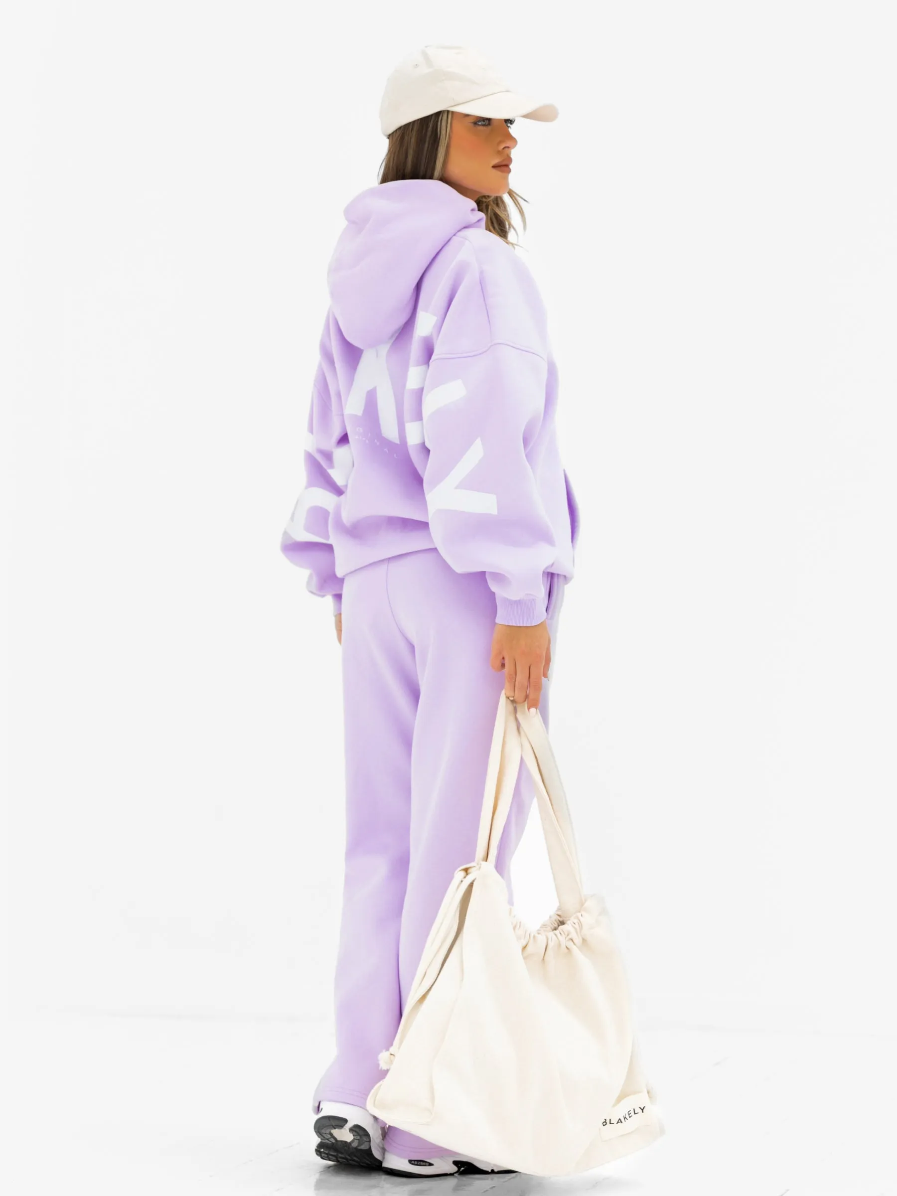 Isabel Oversized Hoodie - Lilac sold by Blakely product image thumbnail 3
