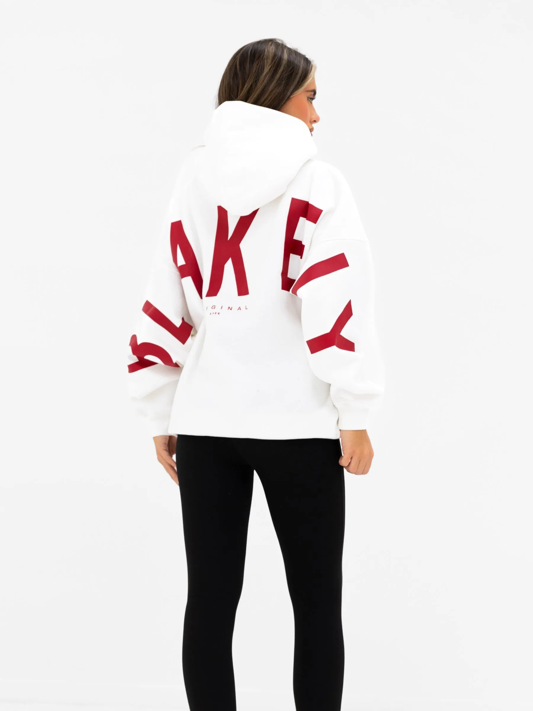 Isabel Oversized Hoodie - Flat White sold by Blakely product image thumbnail 5