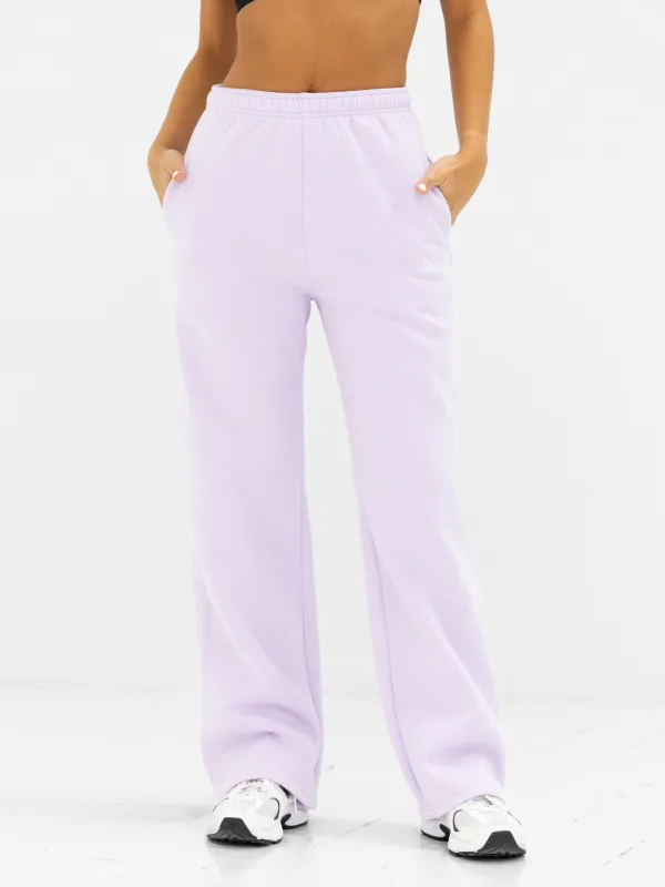 Georgia Wide Leg Sweatpants - Lilac sold by Blakely