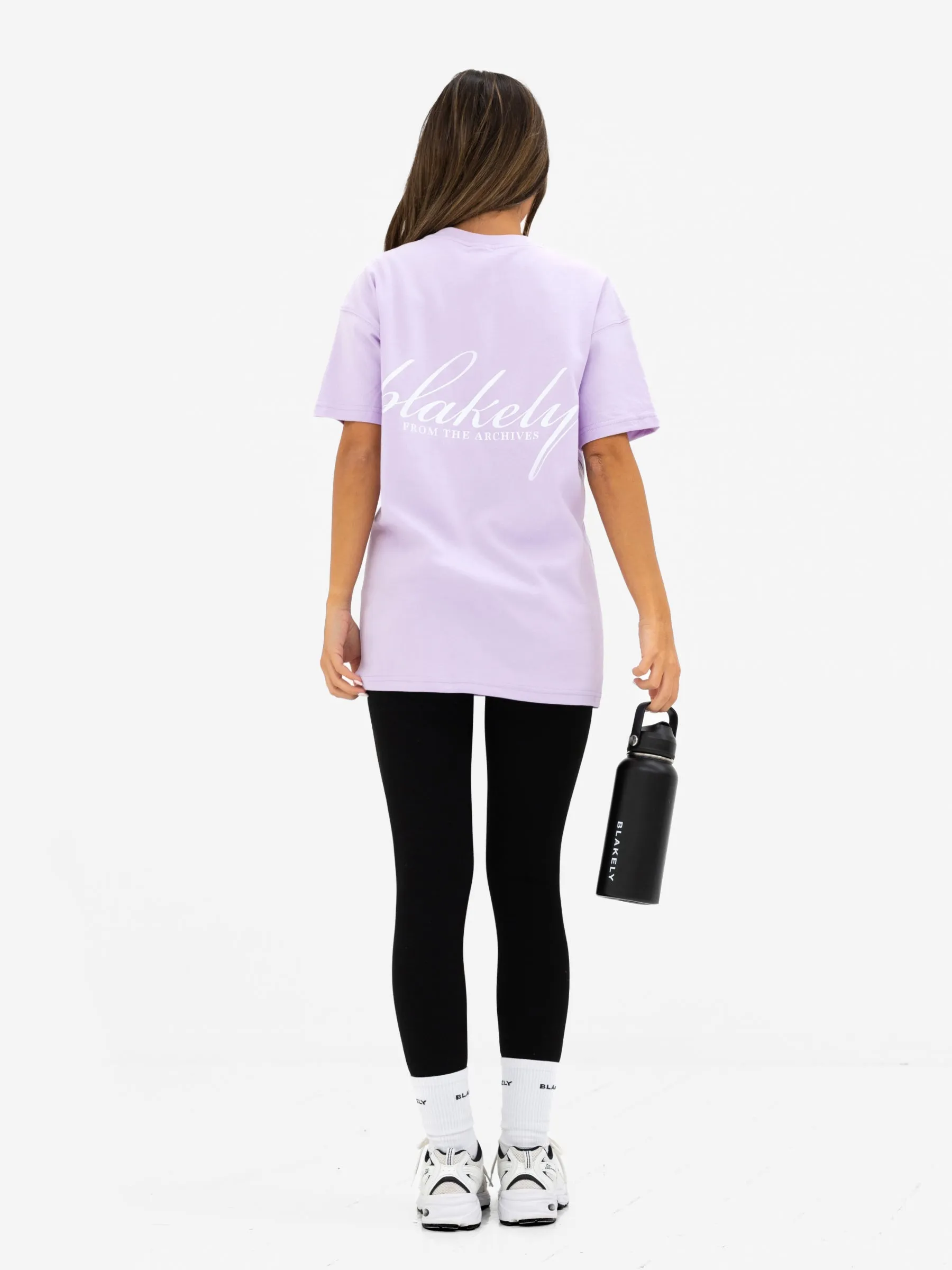 Georgia Oversized T-Shirt - Lilac sold by Blakely product image thumbnail 5