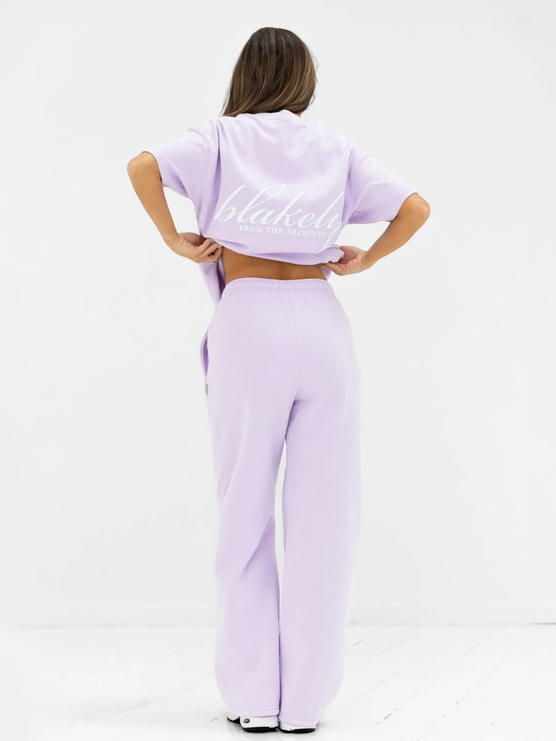 Georgia Oversized T-Shirt - Lilac sold by Blakely product image thumbnail 3