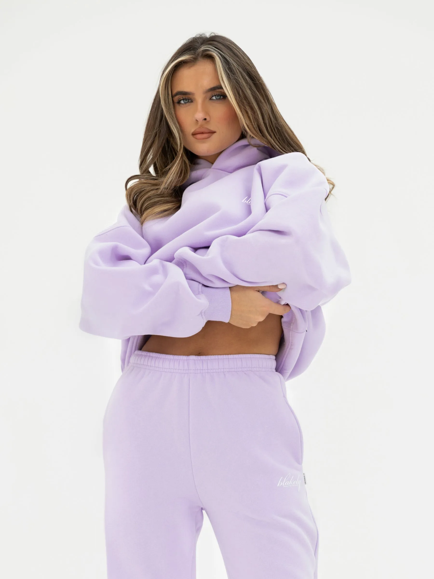Georgia Oversized Hoodie - Lilac sold by Blakely product image thumbnail 2