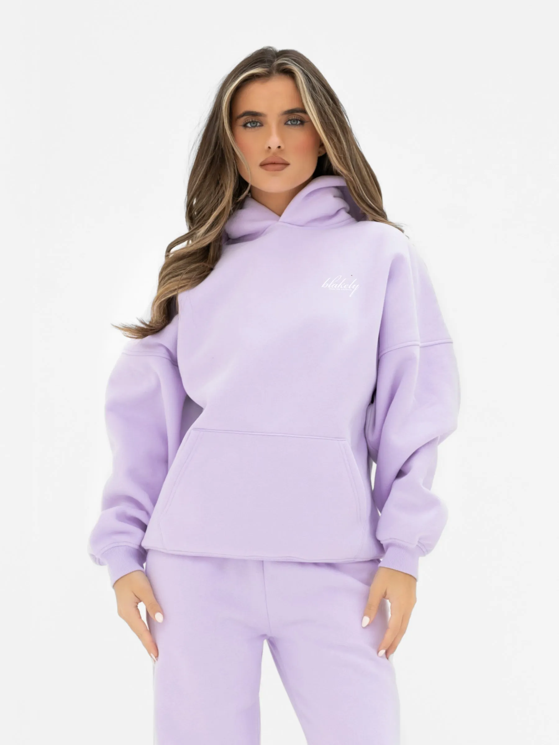 Georgia Oversized Hoodie - Lilac sold by Blakely