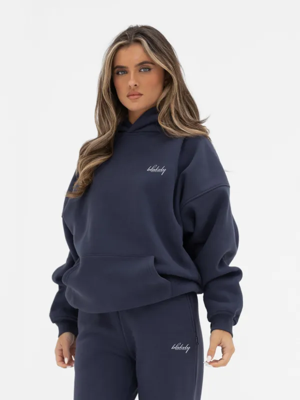 Georgia Oversized Hoodie - True Navy sold by Blakely