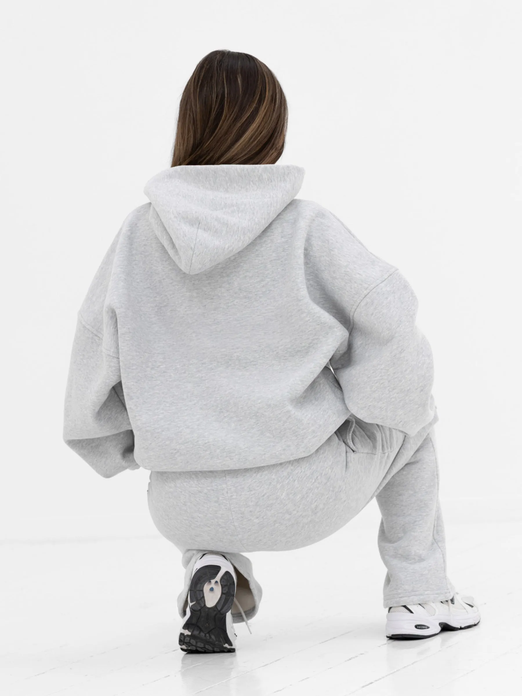 Georgia Oversized Hoodie - Marl Grey sold by Blakely product image thumbnail 2