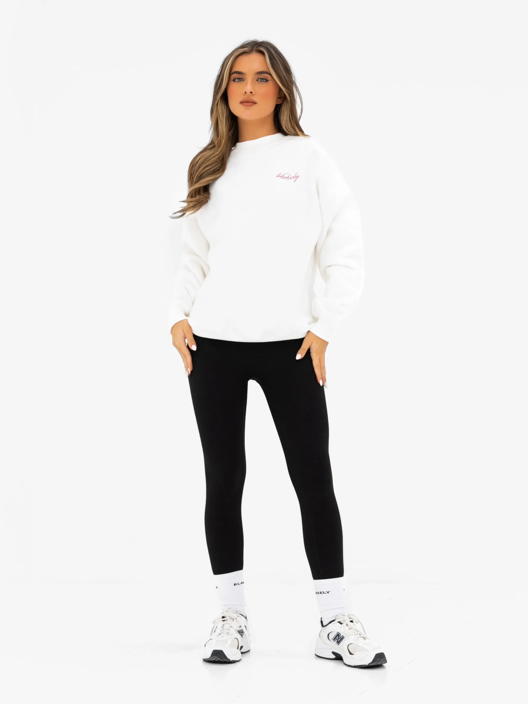 Georgia Oversized Jumper - Flat White sold by Blakely product image thumbnail 4