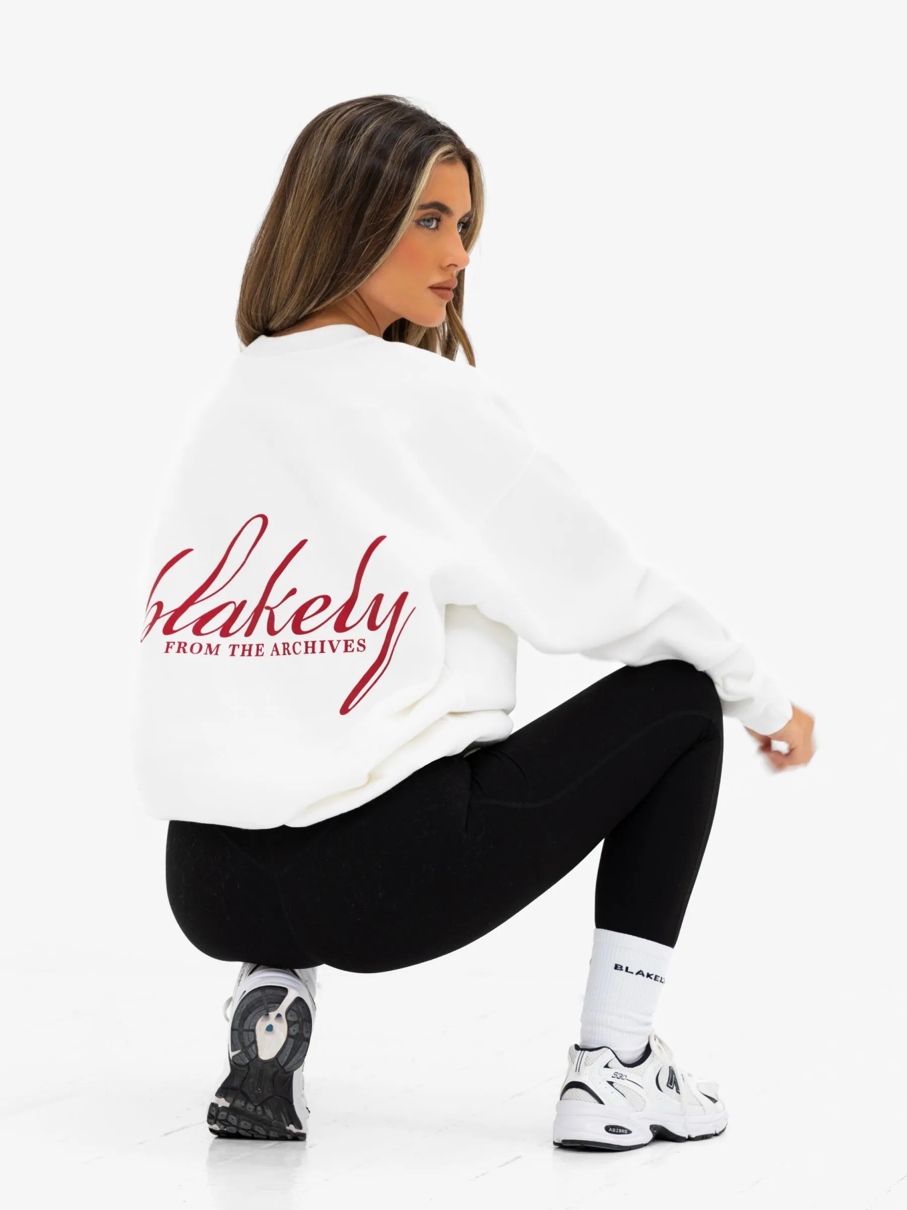 Georgia Oversized Jumper - Flat White sold by Blakely product image thumbnail 3