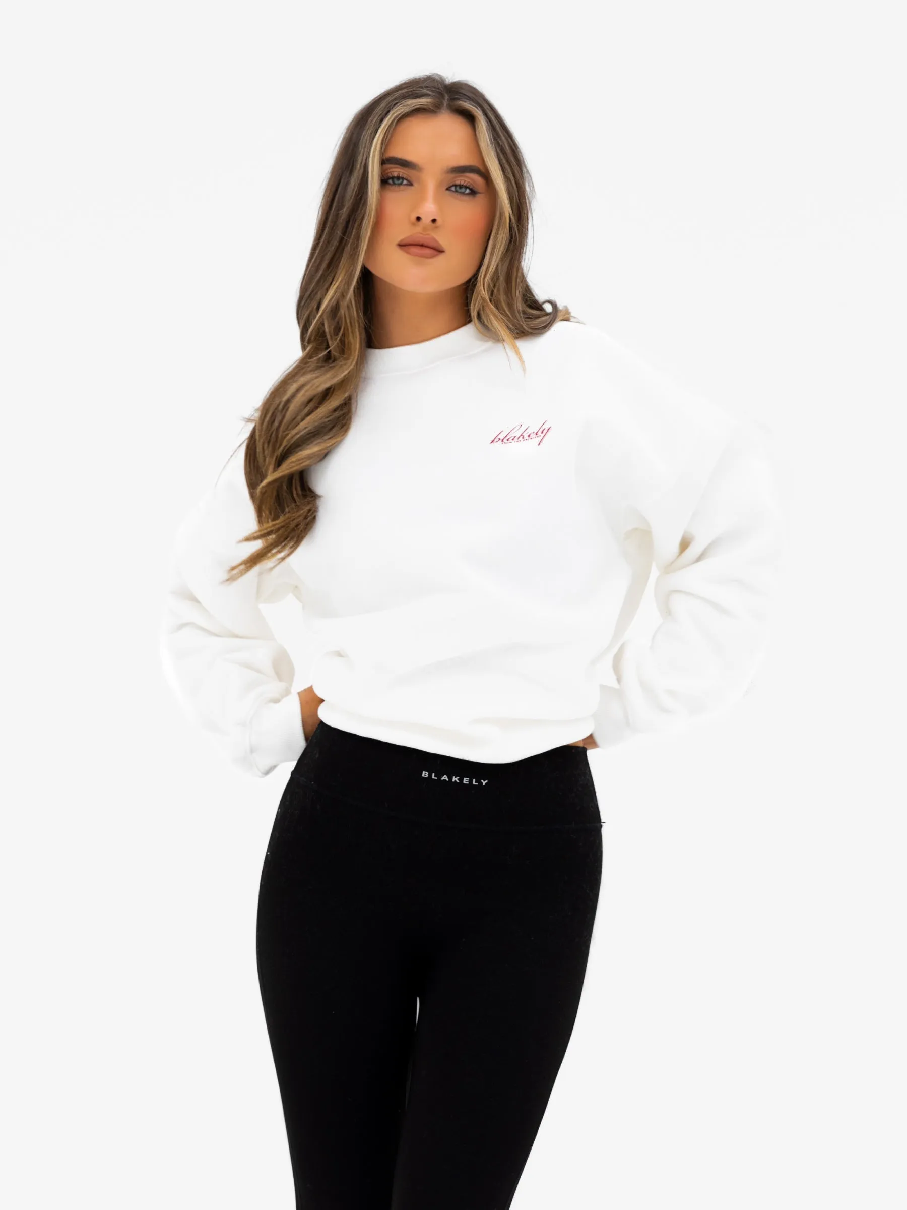 Georgia Oversized Jumper - Flat White sold by Blakely product image thumbnail 2