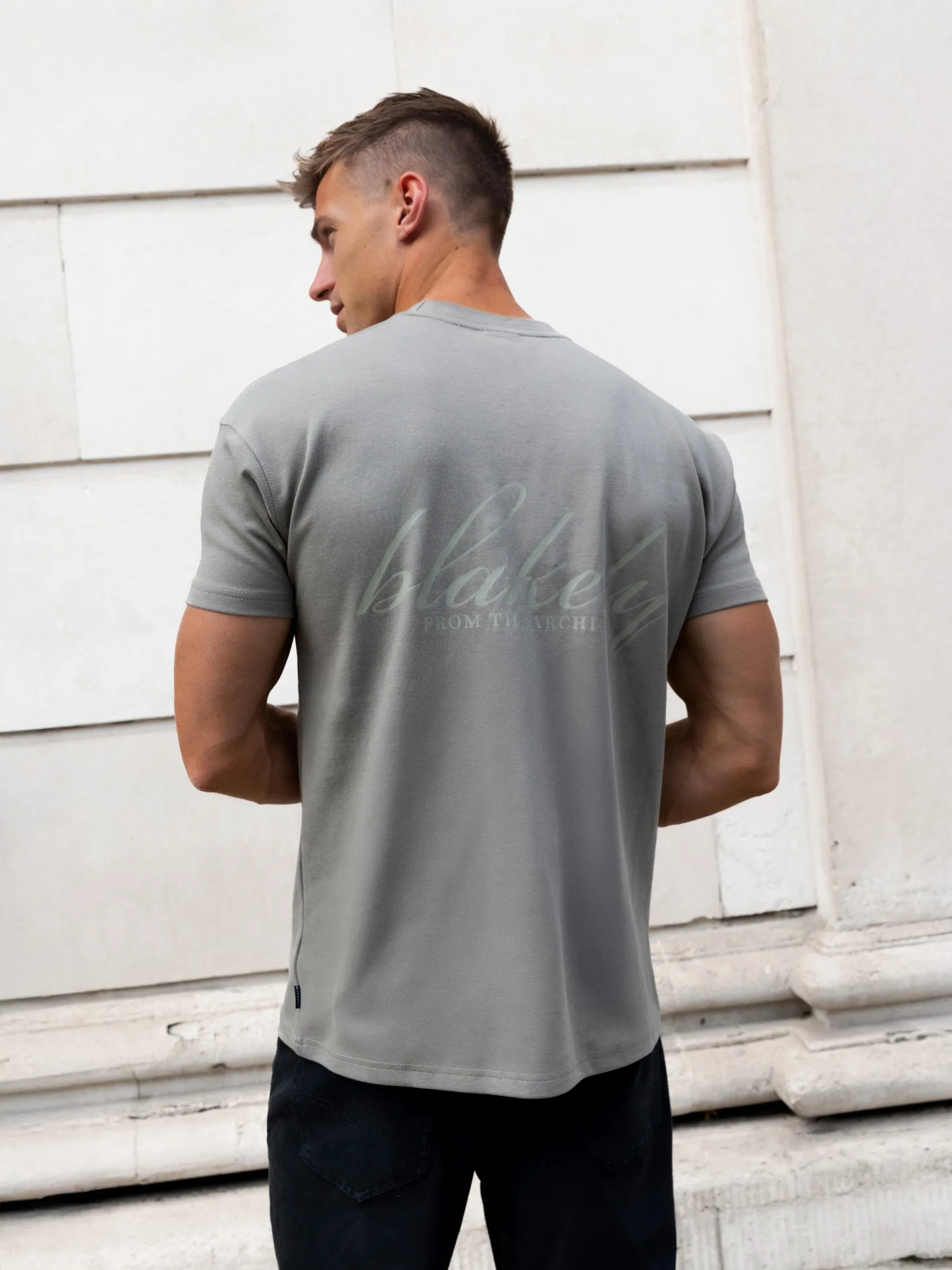 Austin Relaxed T-Shirt - Safari Green sold by Blakely