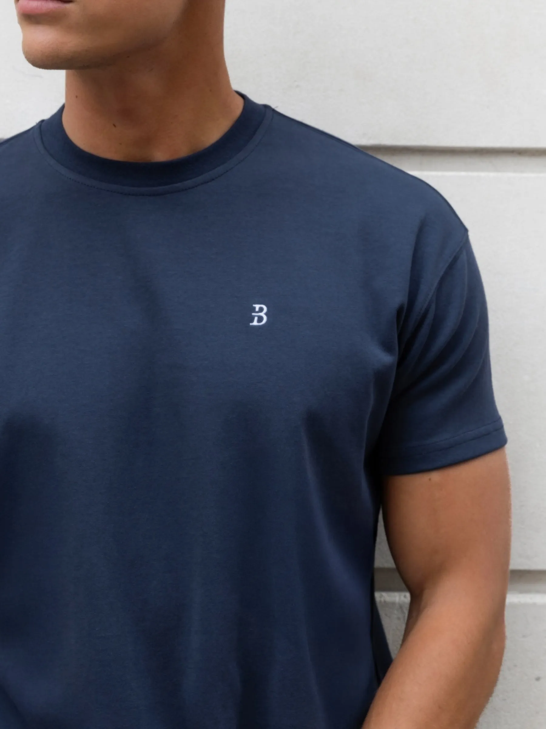 Conrad Relaxed Anchor T-Shirt - True Navy sold by Blakely product image thumbnail 5