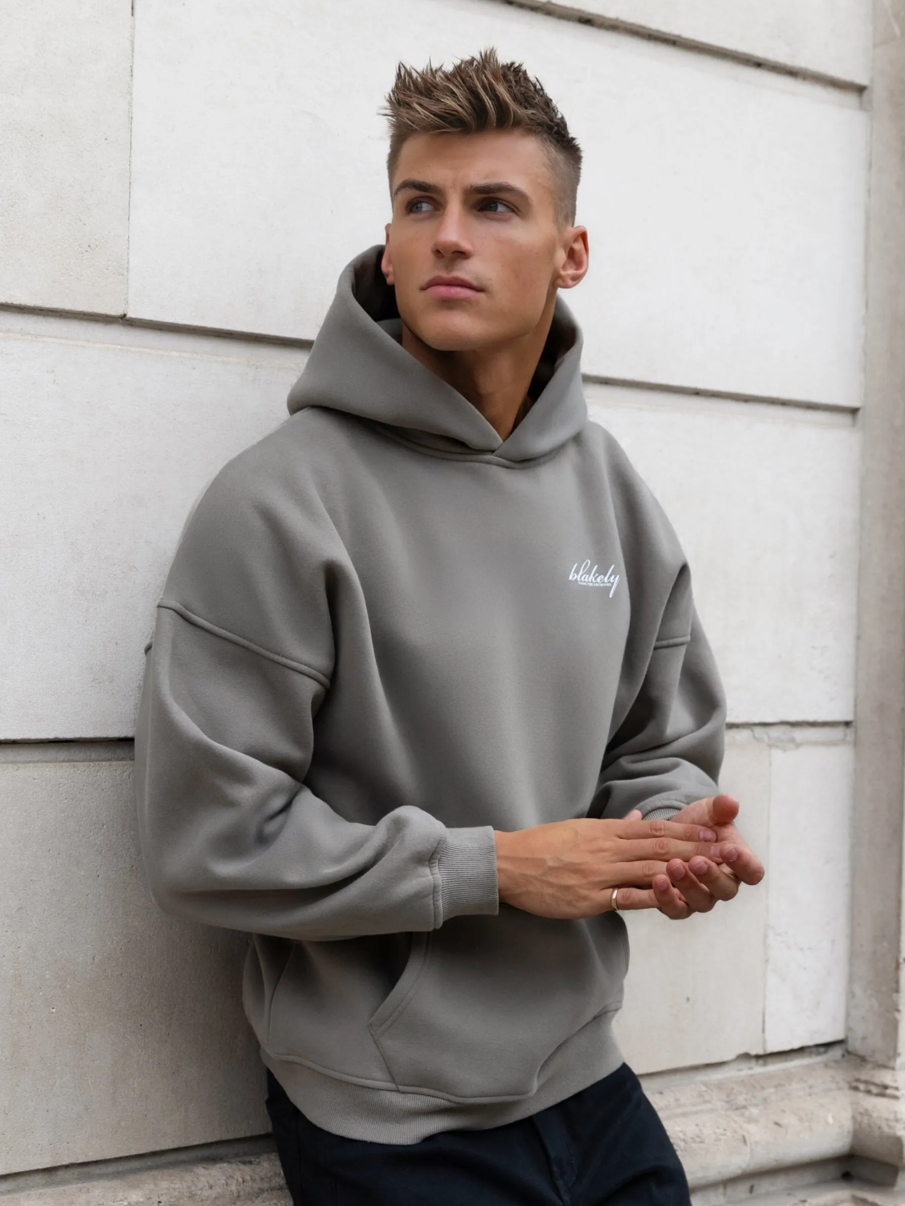 Austin Relaxed Hoodie - Safari Green sold by Blakely product image thumbnail 2