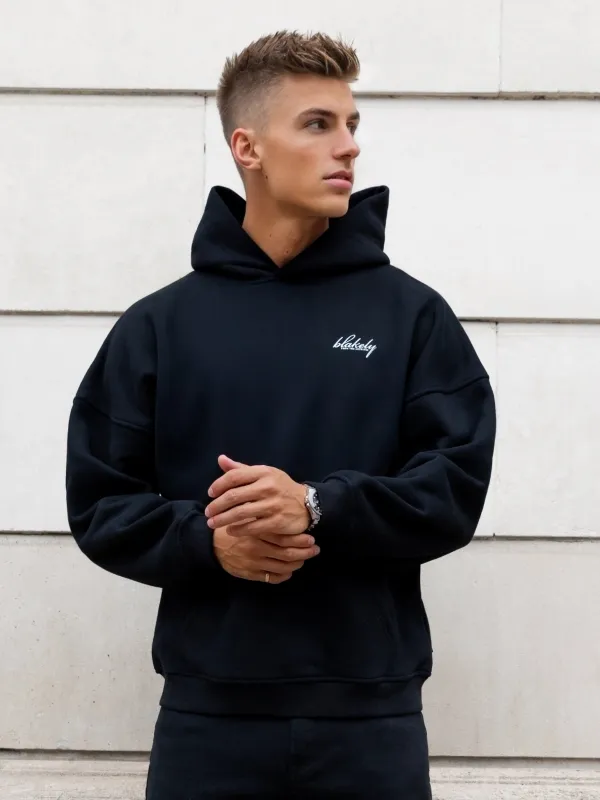 Austin Relaxed Hoodie - Black sold by Blakely