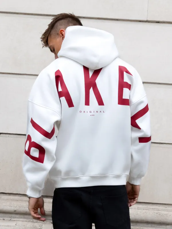 Idris Oversized Hoodie - Flat White sold by Blakely