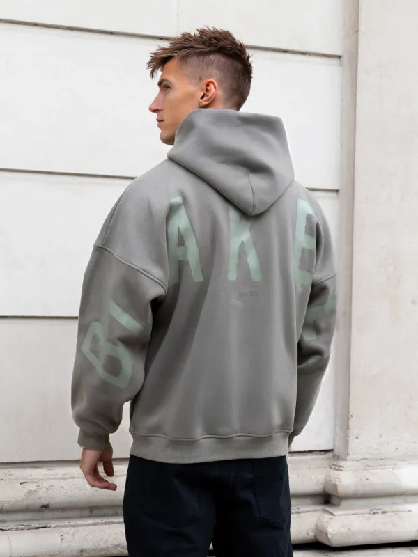 Tonal Idris Oversized Hoodie - Safari Green sold by Blakely