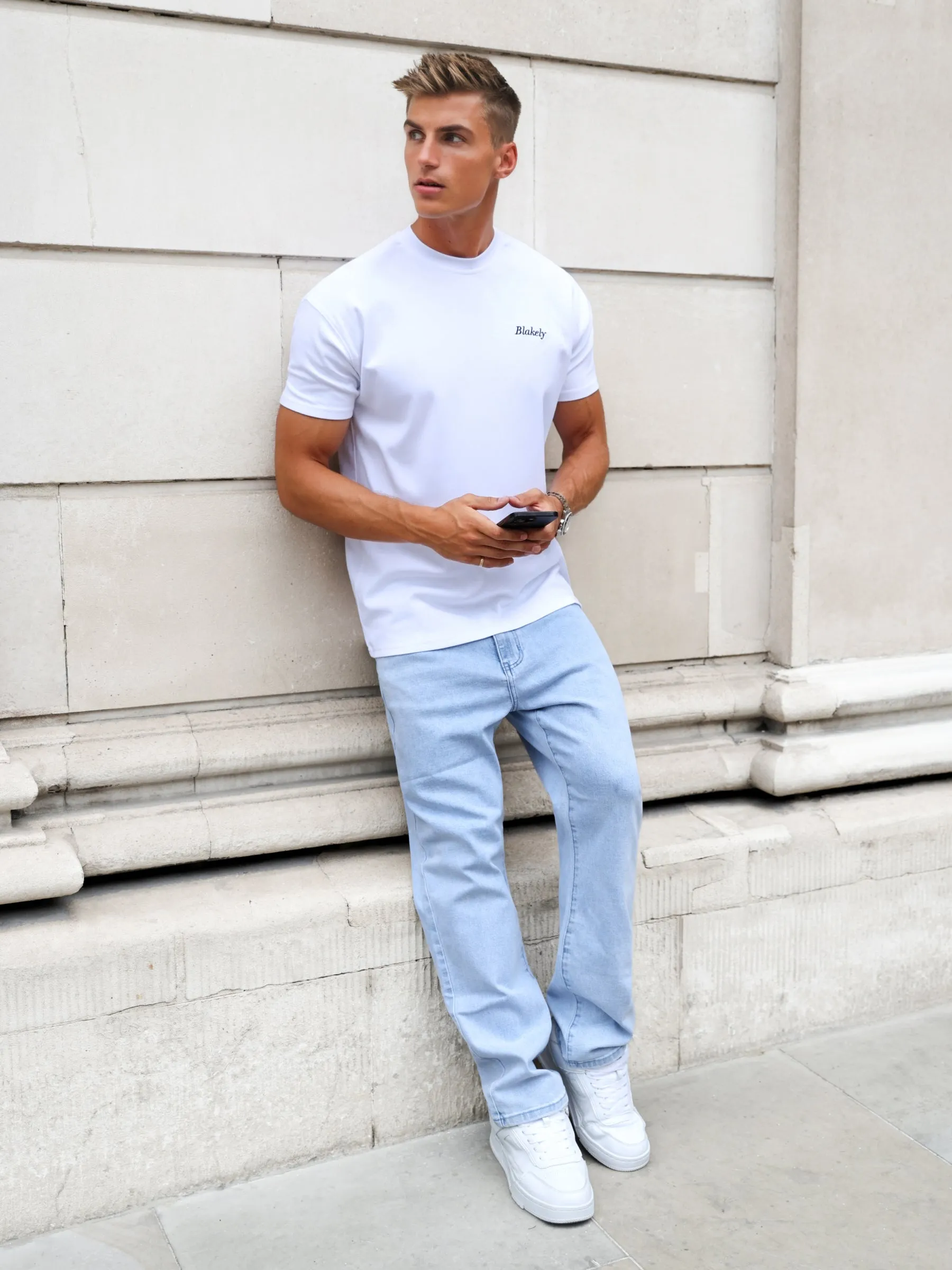 Cherry Print Relaxed T-Shirt - White sold by Blakely product image thumbnail 4