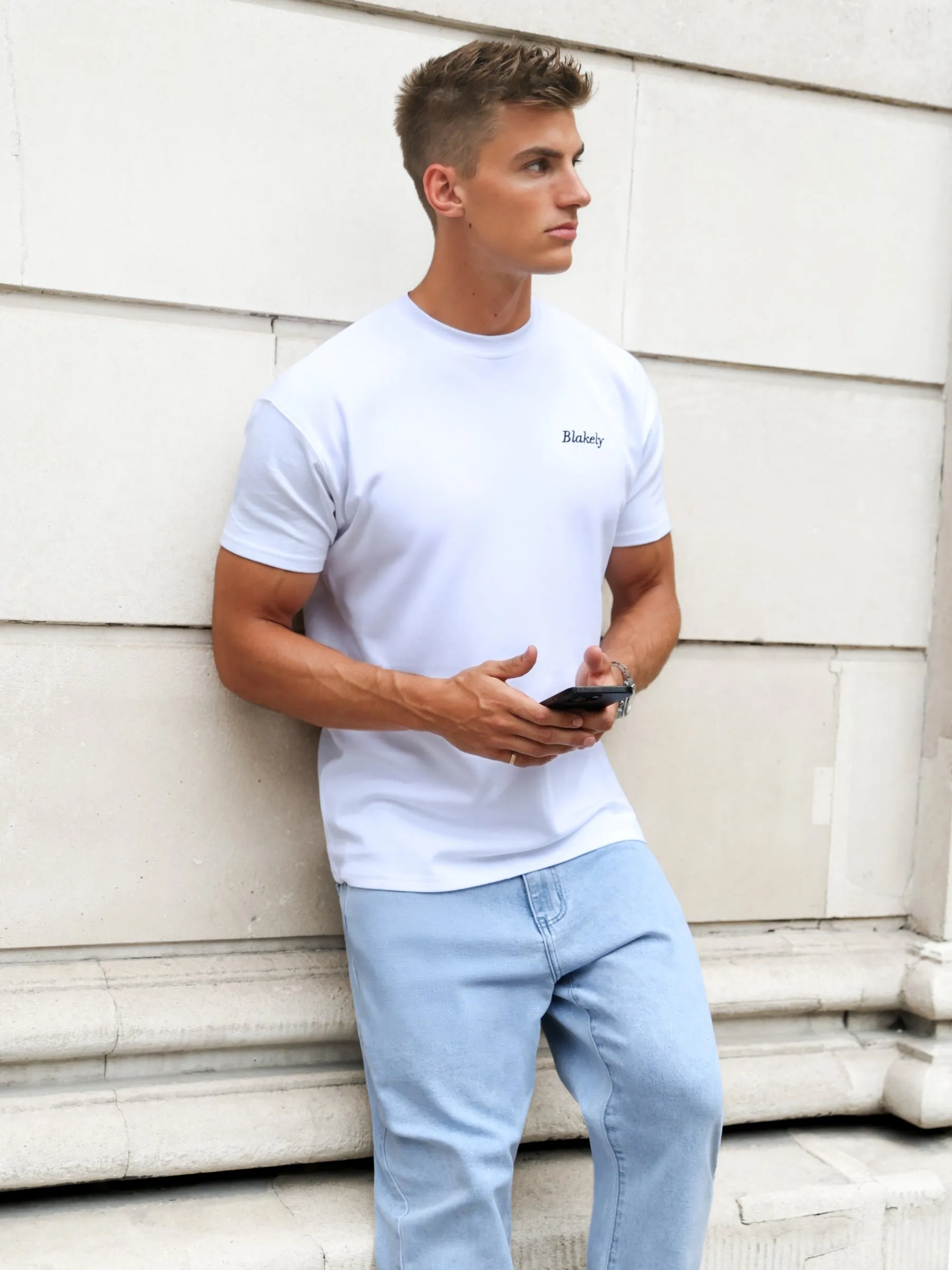 Lime Print Relaxed T-Shirt - White sold by Blakely product image thumbnail 2