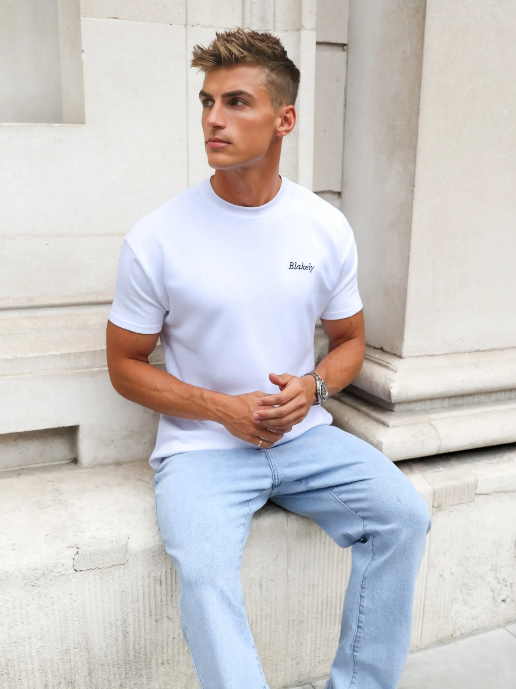 Lemon Print Relaxed T-Shirt - White sold by Blakely product image thumbnail 2