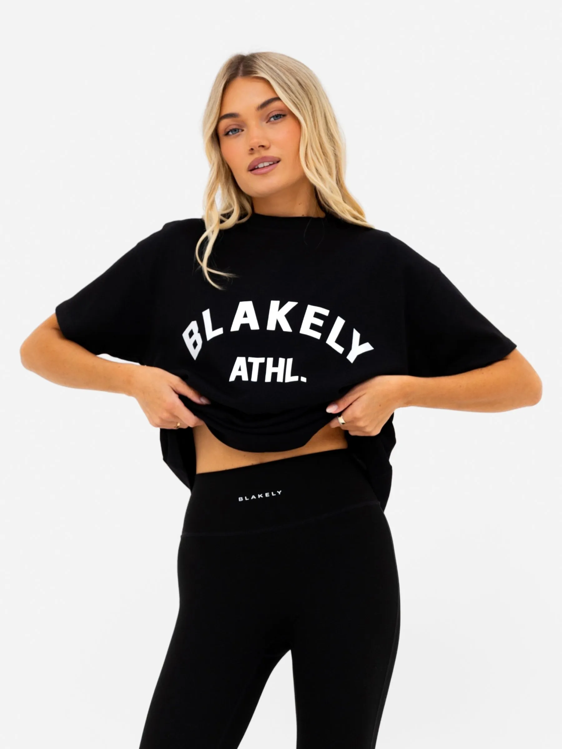 Joah Oversized T-Shirt - Black sold by Blakely