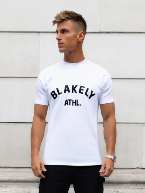 Zion Relaxed T-Shirt - White & Black sold by Blakely