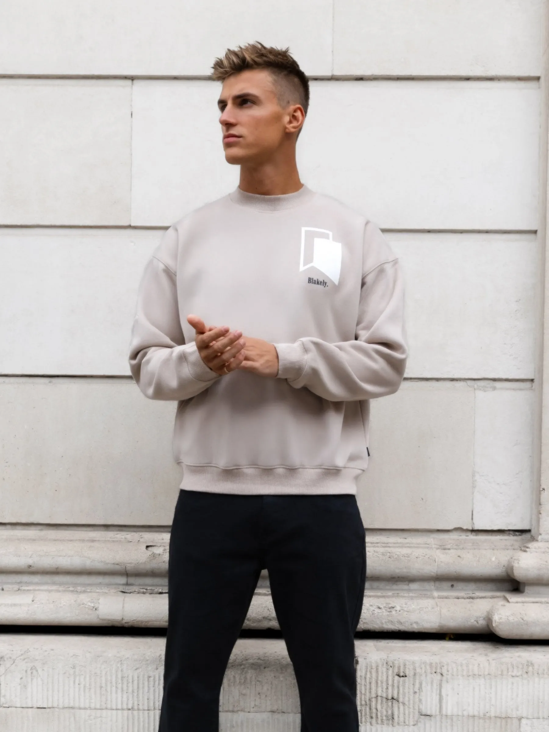 Revolve Relaxed Jumper - Tan sold by Blakely product image thumbnail 4