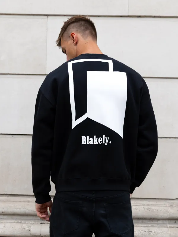 Revolve Relaxed Jumper - Black sold by Blakely