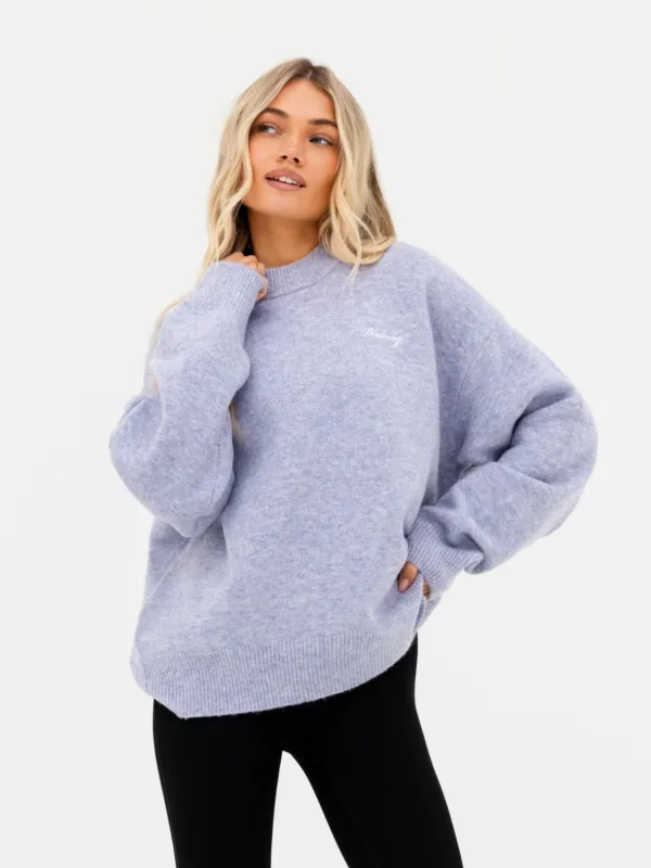 Oversized Knitted Jumper - Lilac sold by Blakely