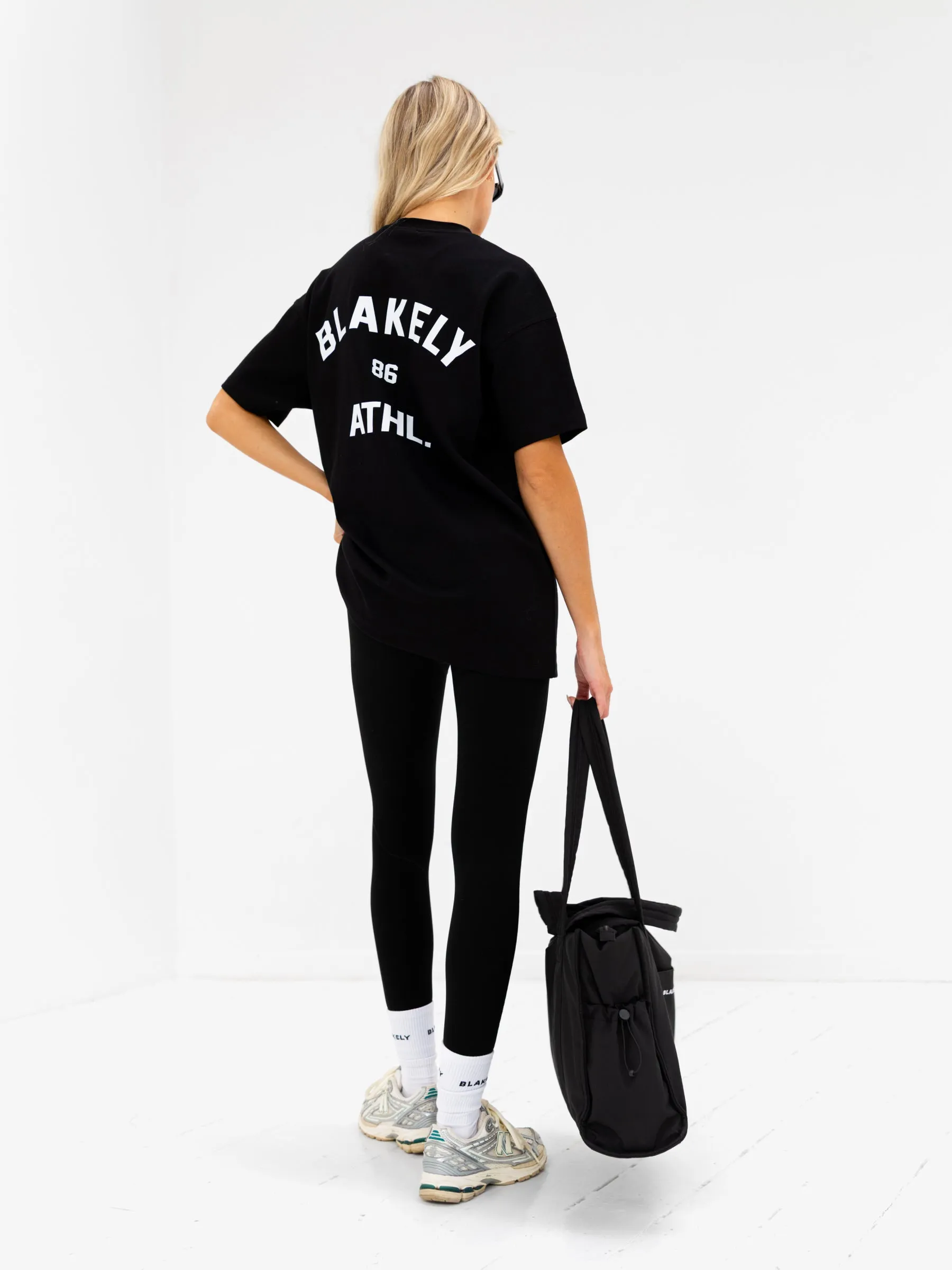 Hallie Oversized T-Shirt - Black sold by Blakely product image thumbnail 3