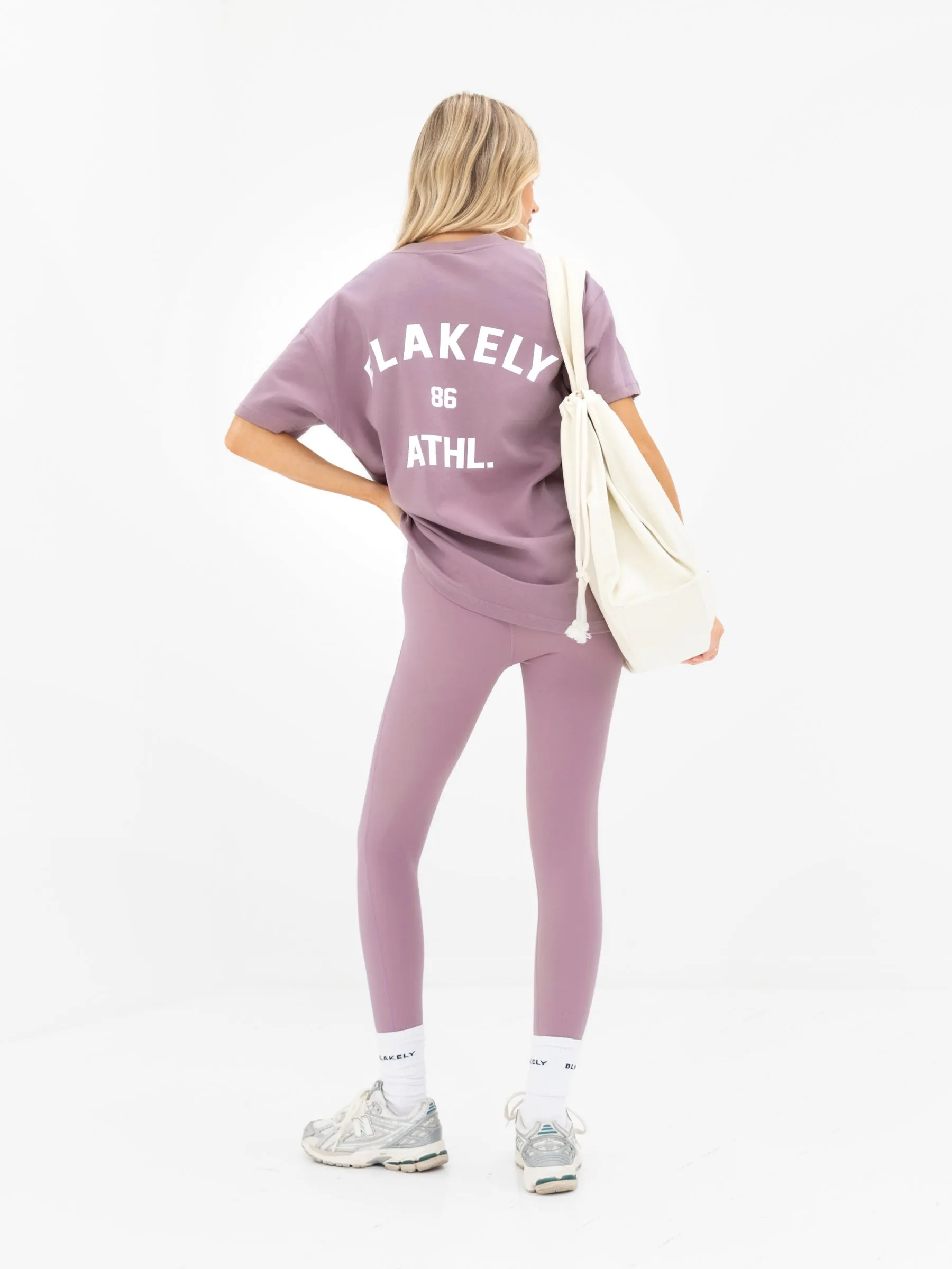 Hallie Oversized T-Shirt - Dusty Pink sold by Blakely product image thumbnail 3