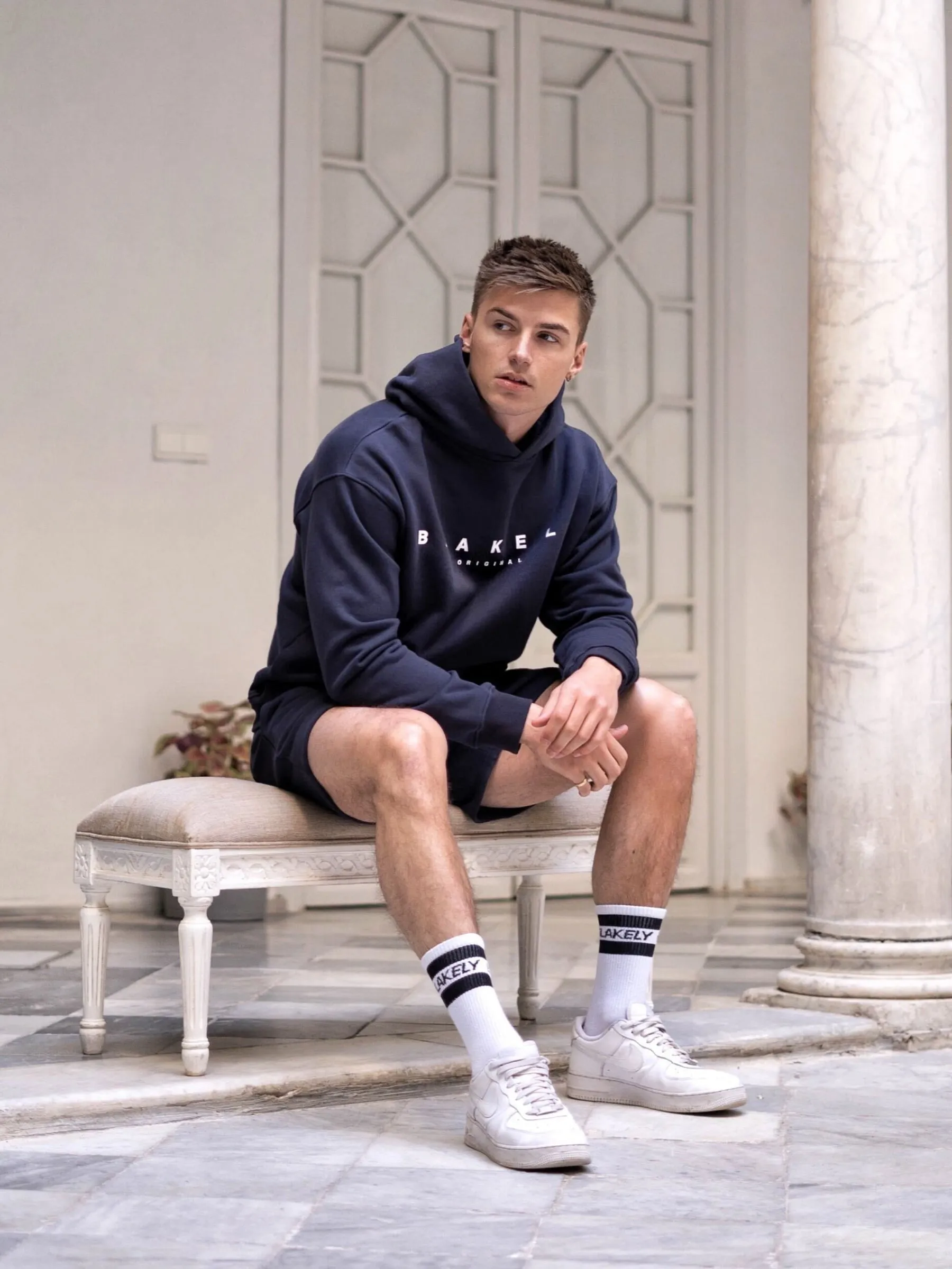 Evolved Hoodie - Navy sold by Blakely product image thumbnail 5