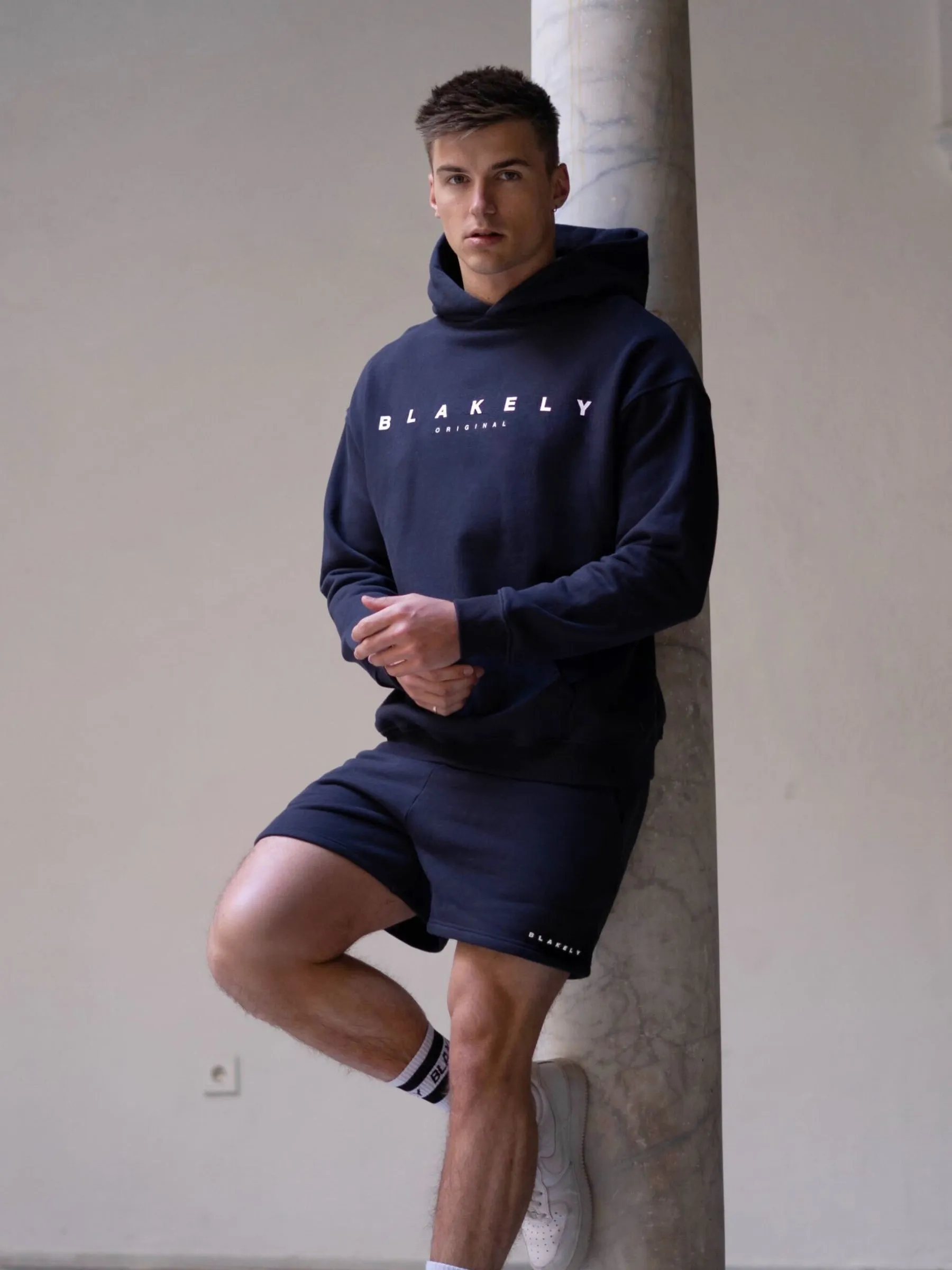 Evolved Hoodie - Navy sold by Blakely product image thumbnail 4