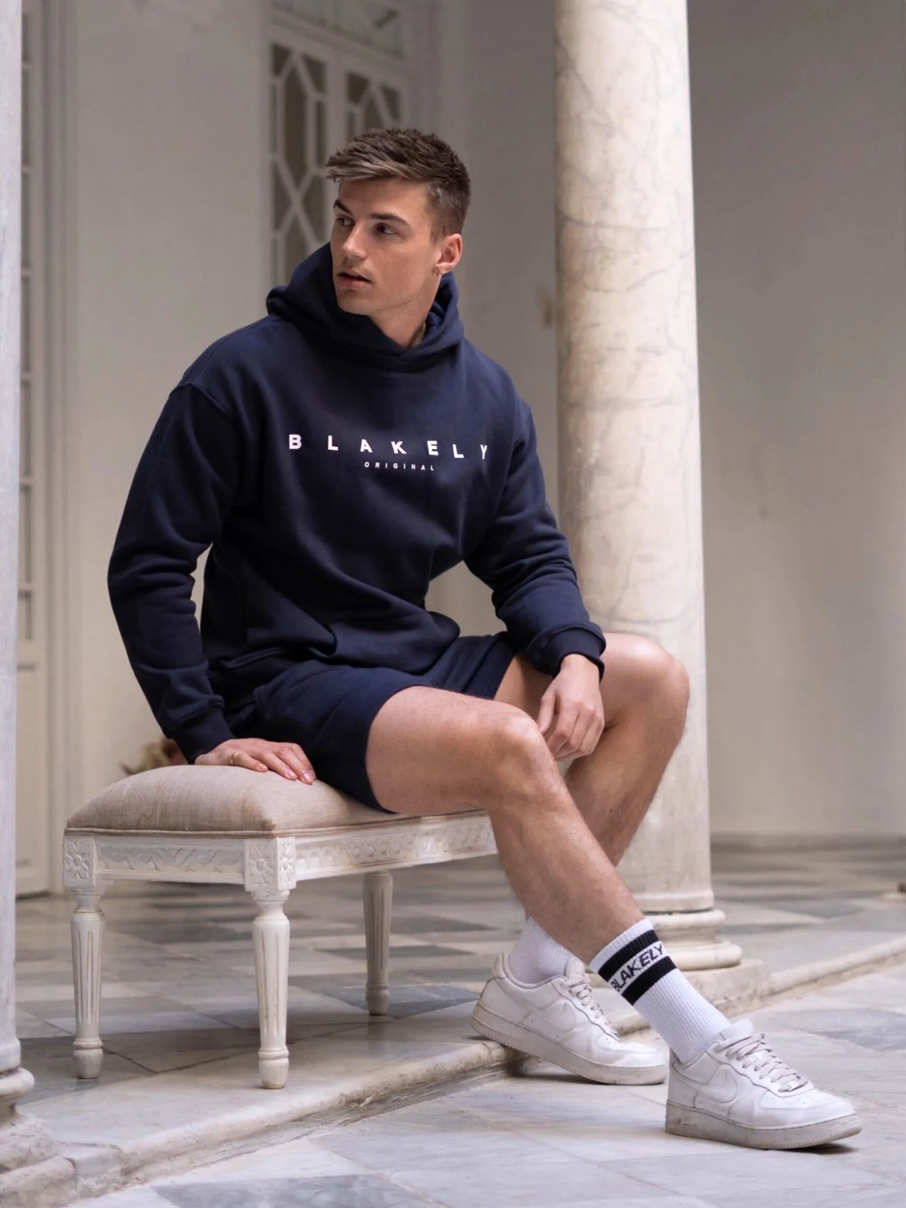 Evolved Hoodie - Navy sold by Blakely product image thumbnail 3