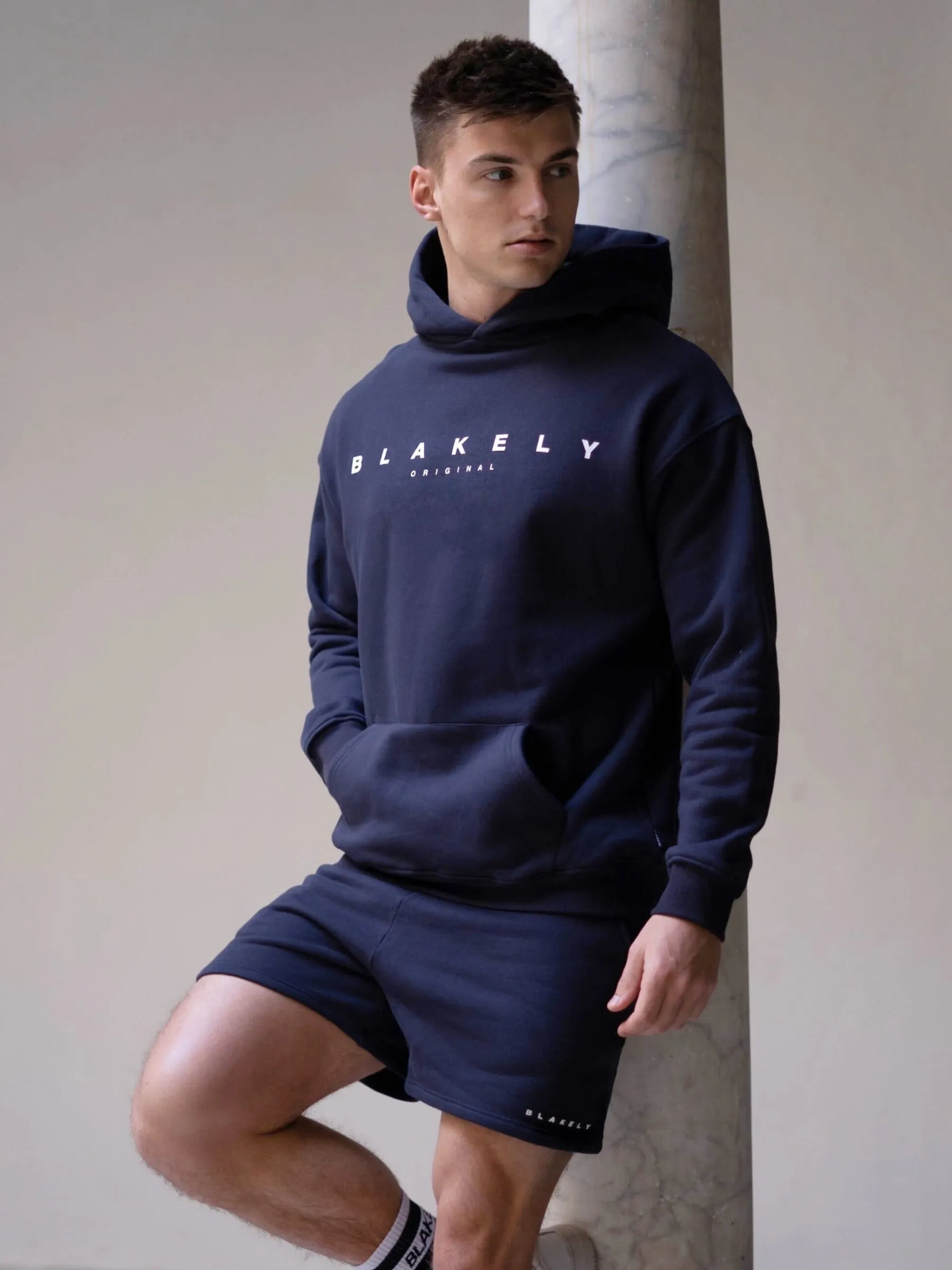 Evolved Hoodie - Navy sold by Blakely