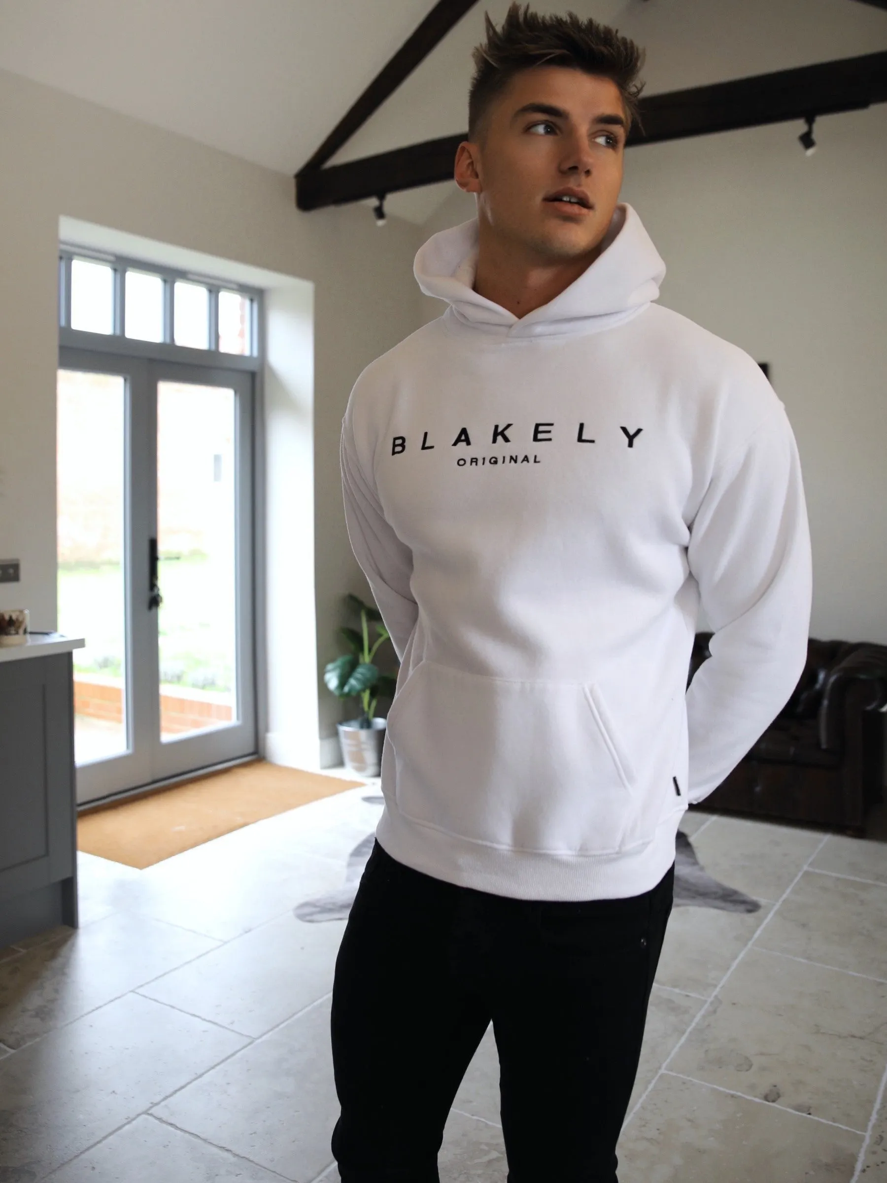 Rhodes Hoodie - White sold by Blakely product image thumbnail 4