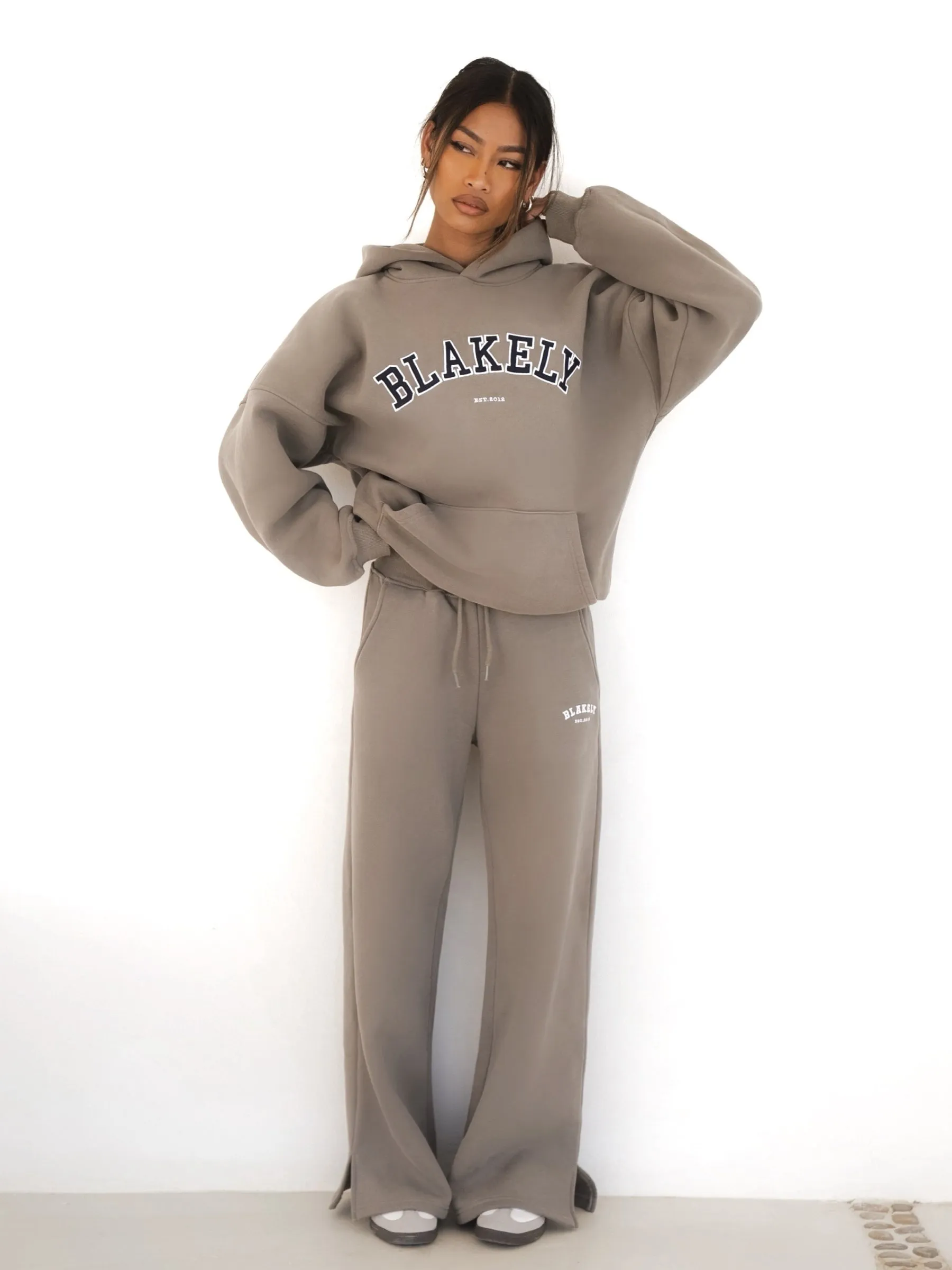 Heritage Wide Leg Sweatpants - Safari Green sold by Blakely product image thumbnail 3