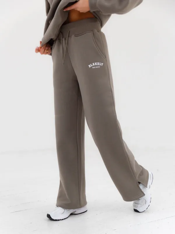 Heritage Wide Leg Sweatpants - Safari Green sold by Blakely