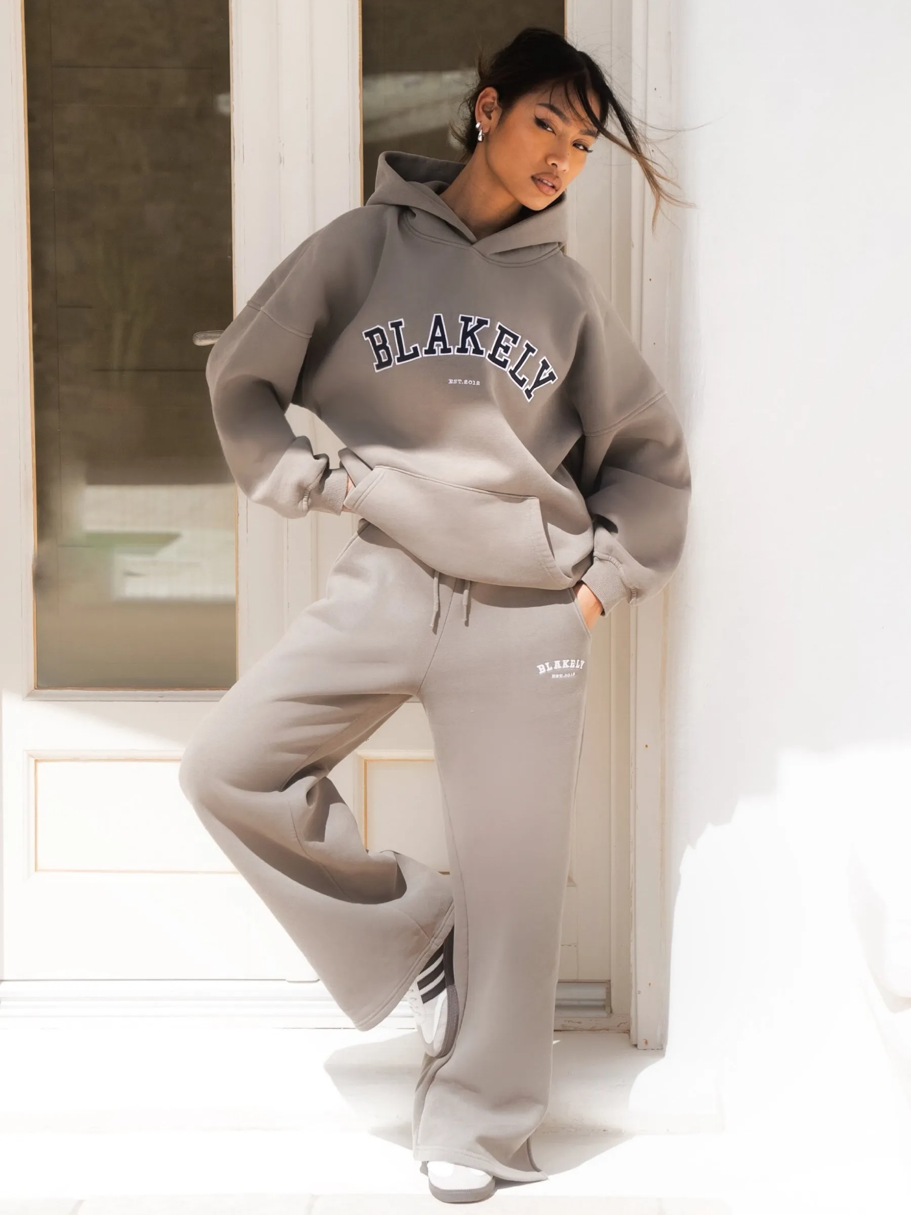 Heritage Wide Leg Sweatpants - Safari Green sold by Blakely product image thumbnail 4