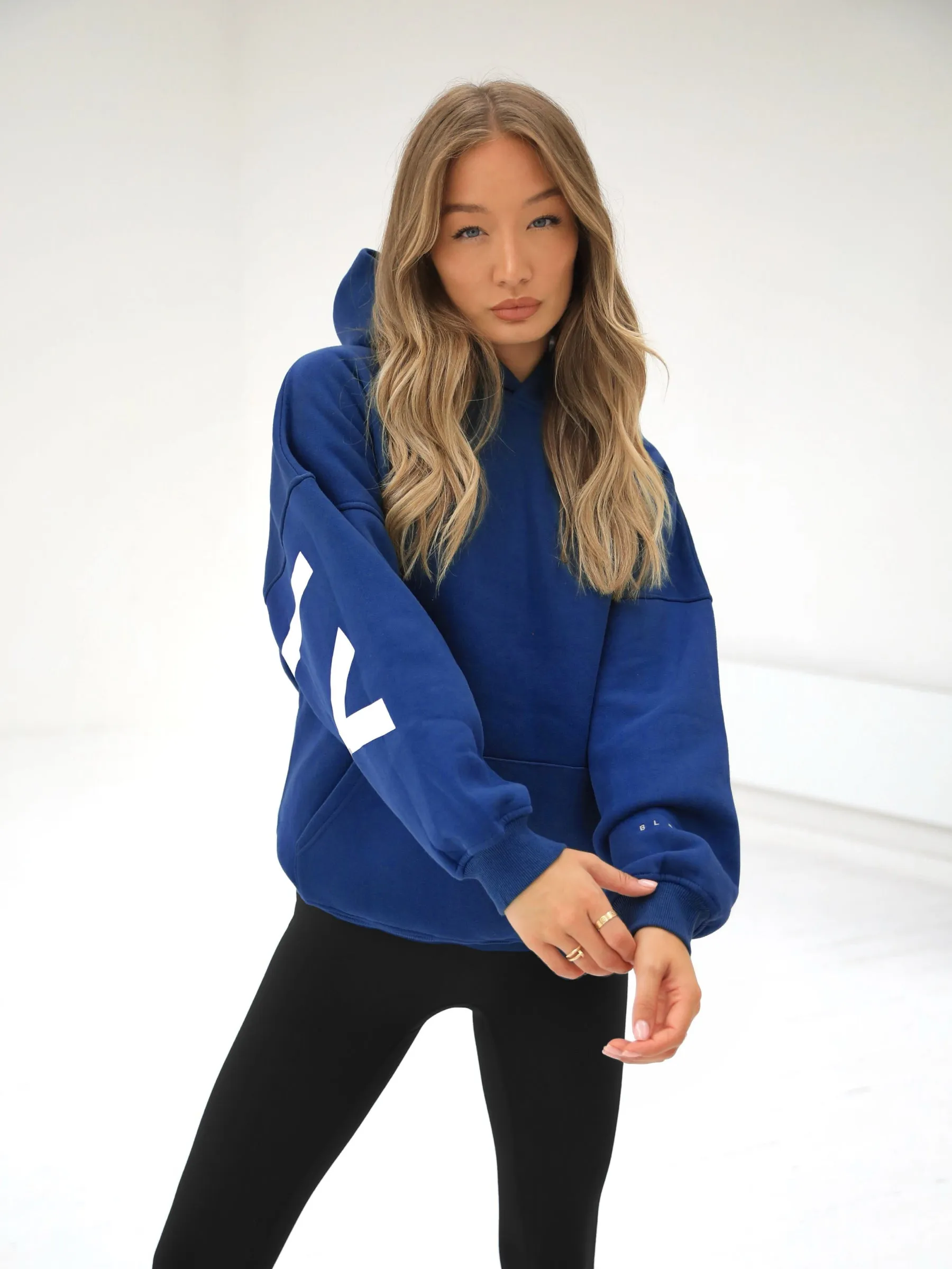 Isabel Oversized Hoodie - Midnight Blue sold by Blakely product image thumbnail 2