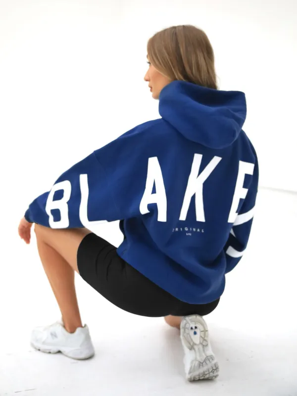Isabel Oversized Hoodie - Midnight Blue sold by Blakely