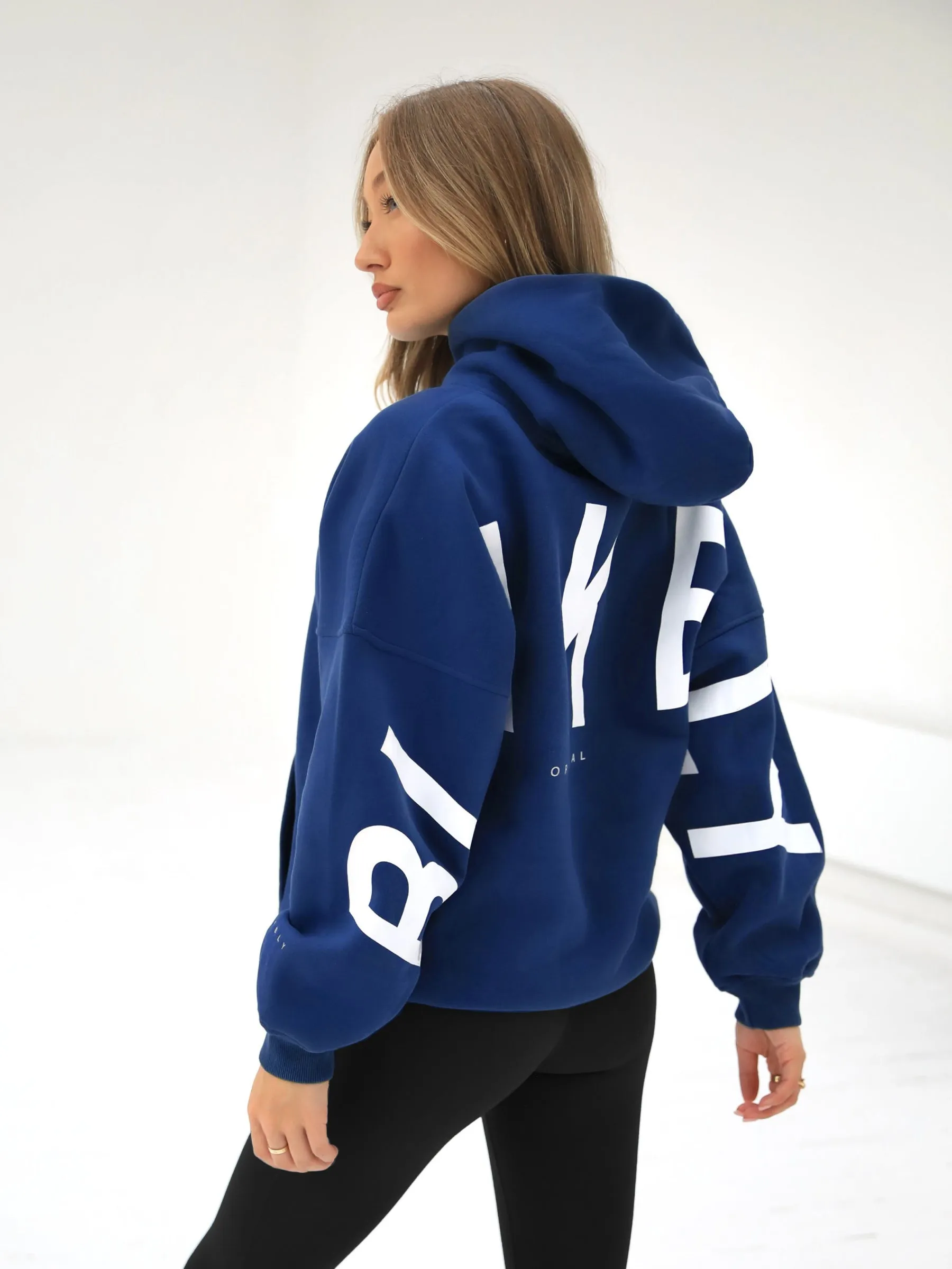 Isabel Oversized Hoodie - Midnight Blue sold by Blakely product image thumbnail 3