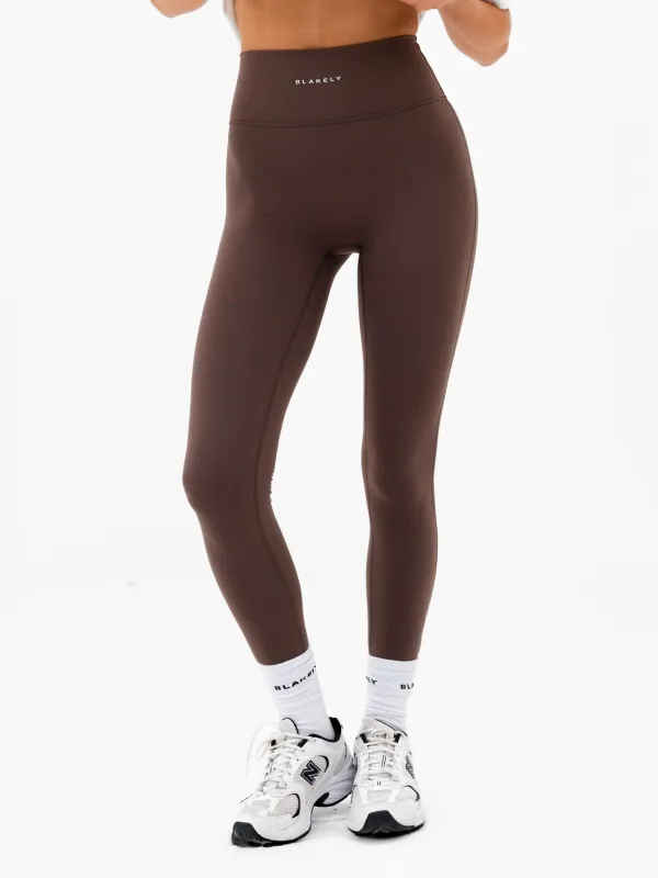 Ultimate Active Leggings - Dark Chocolate sold by Blakely