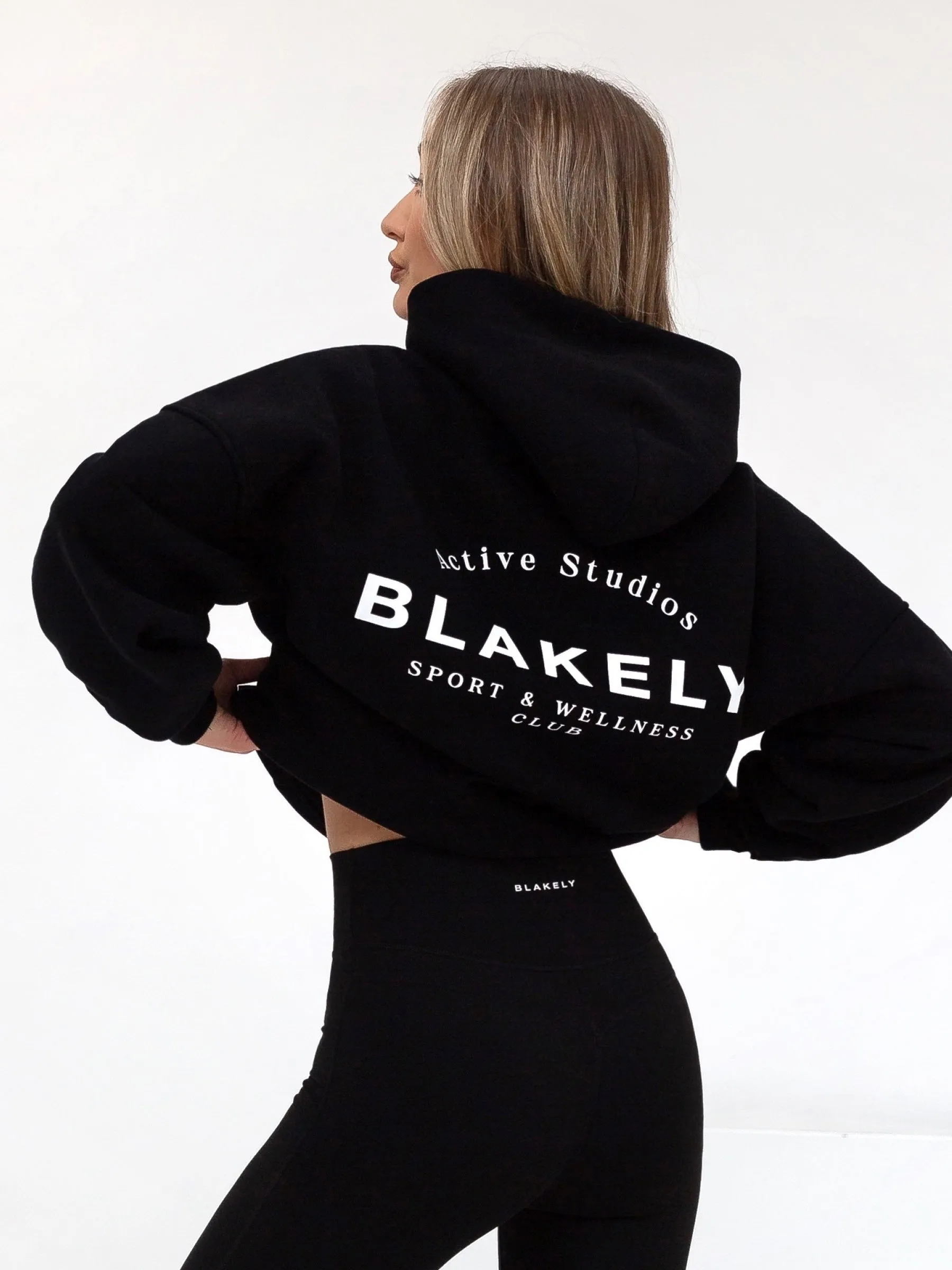 Active Studios Oversized Hoodie - Black sold by Blakely