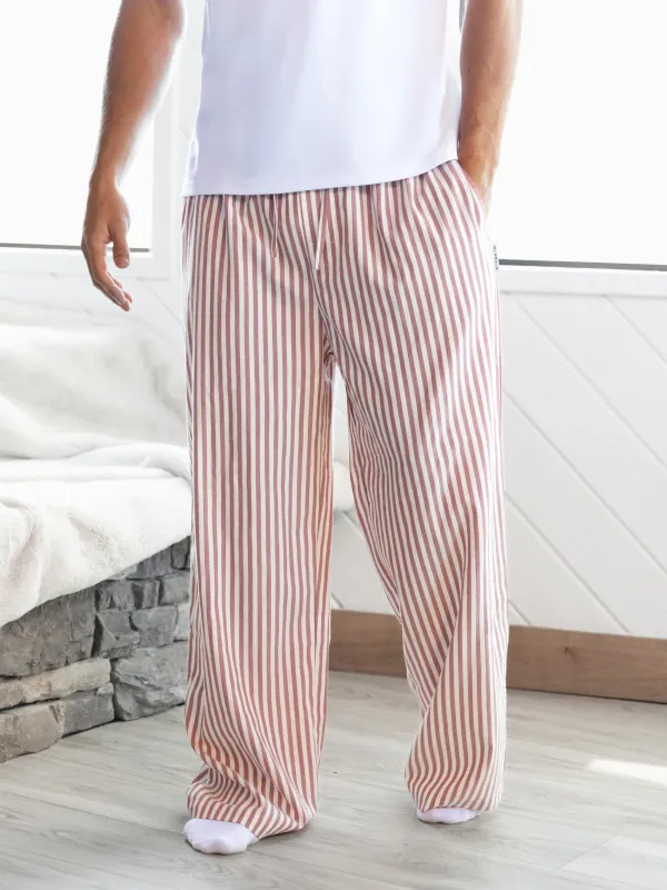 Albie Stripe Trousers - Red Stripe sold by Blakely