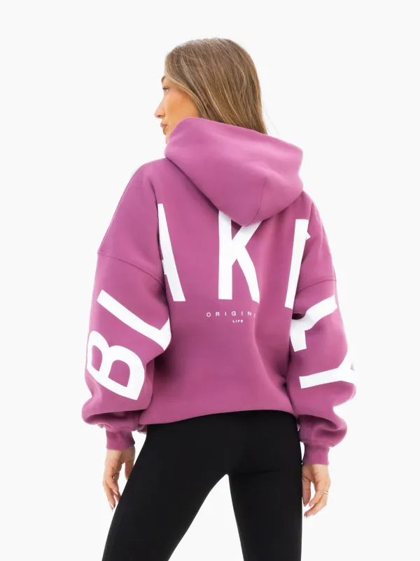 Isabel Oversized Hoodie - Mulberry sold by Blakely